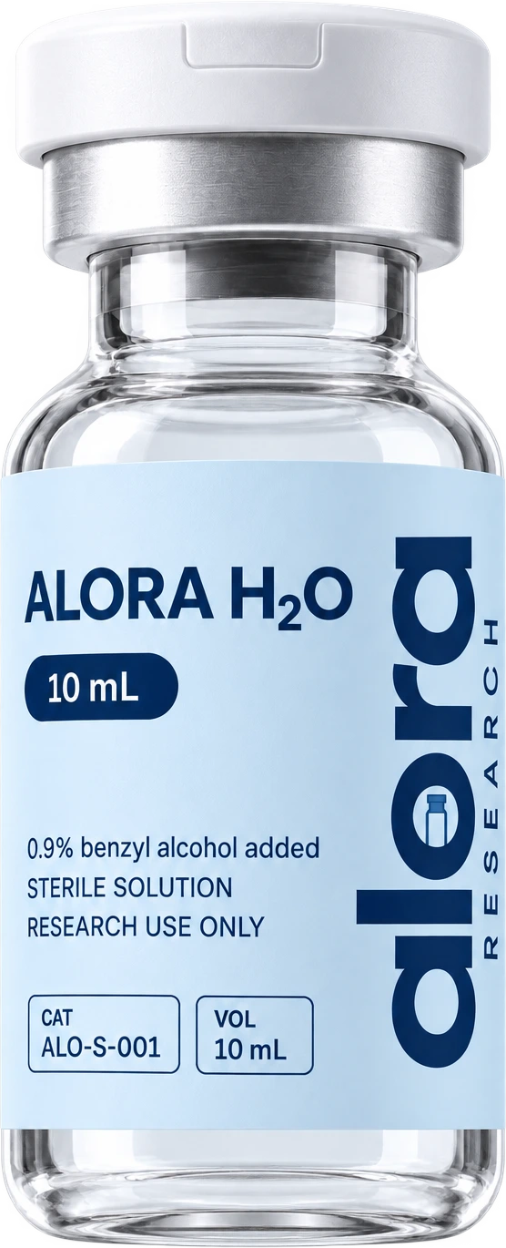 Vial de investigación de ALORA H2O